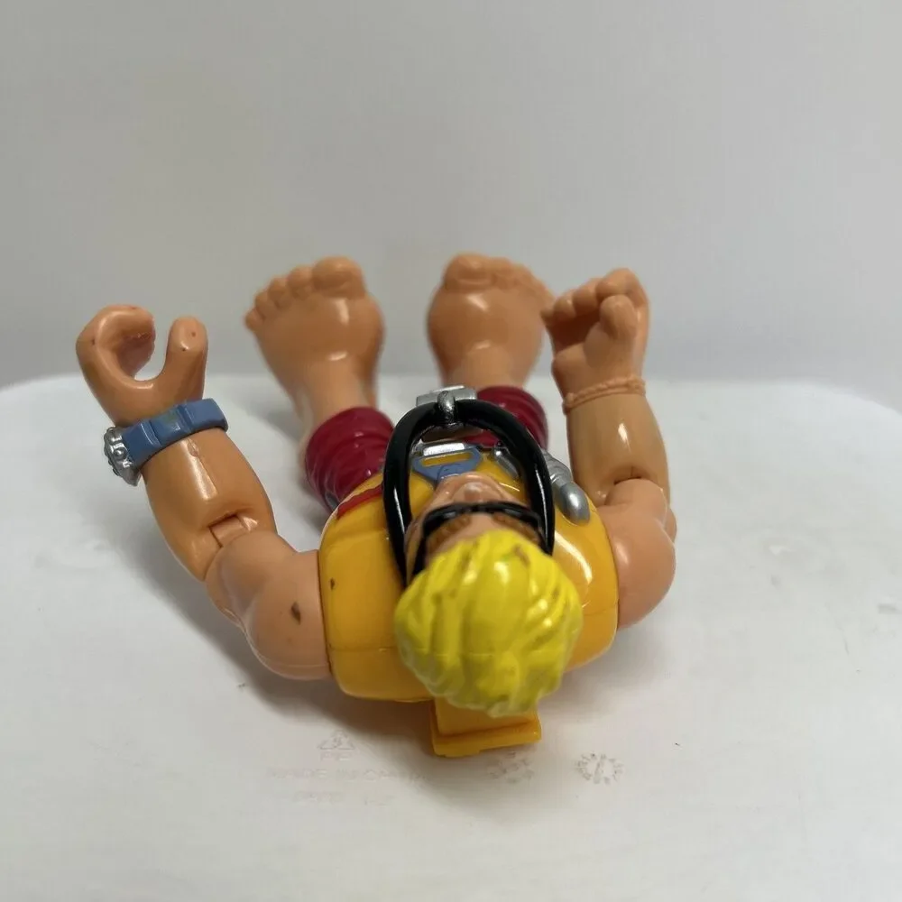 🔥Rescue Heroes Sandy Beach Lifeguard Action Figure 2002 Fisher‎ Price